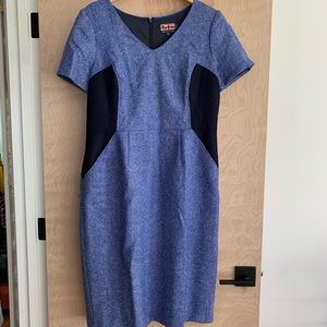 Boden wool tweed dress
